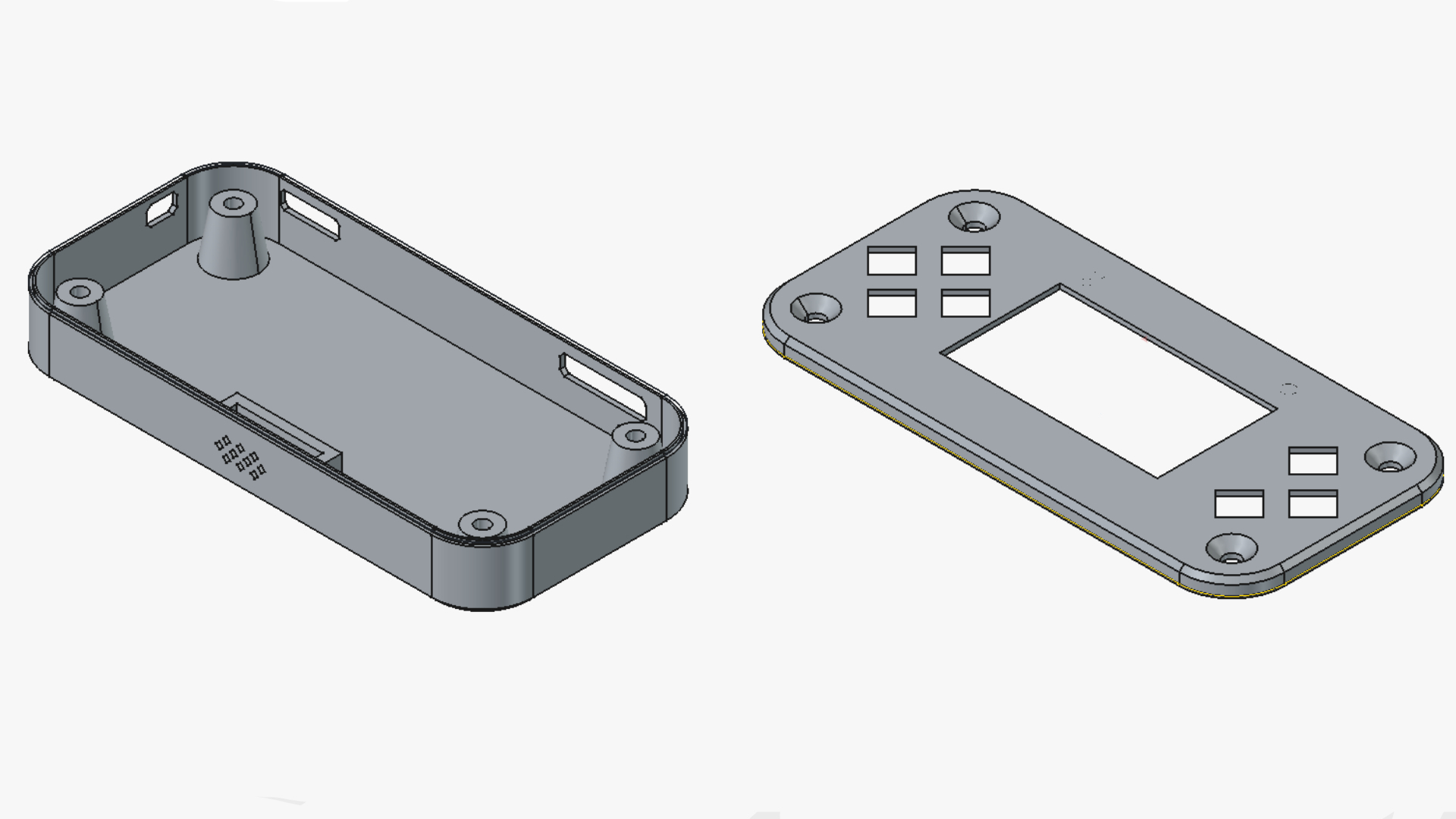 Фото верха и низа из FreeCAD