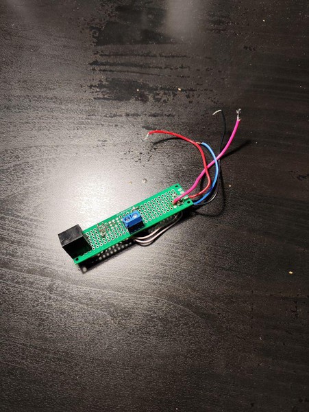 Первый спаянный переходник