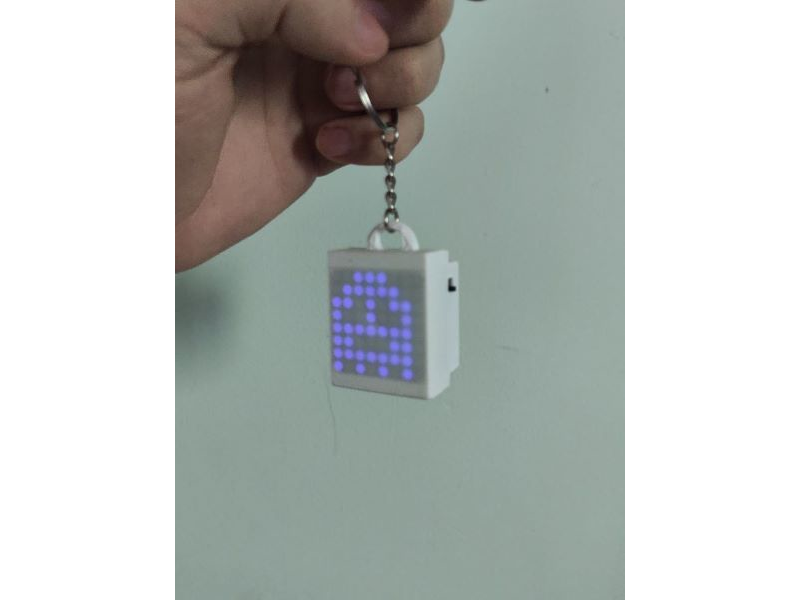 image from Брелок с LED матрицей 8x8 на CH32V003