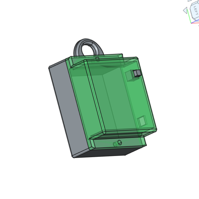 Модель корпуса во FreeCAD